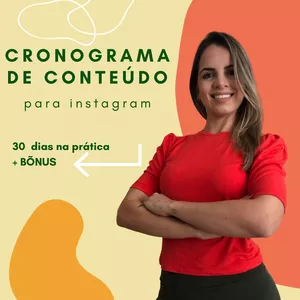 Imagem de capa para o Curso online CRONOGRAMA DE CONTEÚDO PARA INSTAGRAM