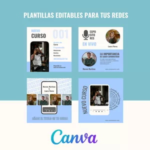 Imagen de portada para Ebook Plantilla de Canva: Diseña Videos, Podcasts y Cursos con Estilo