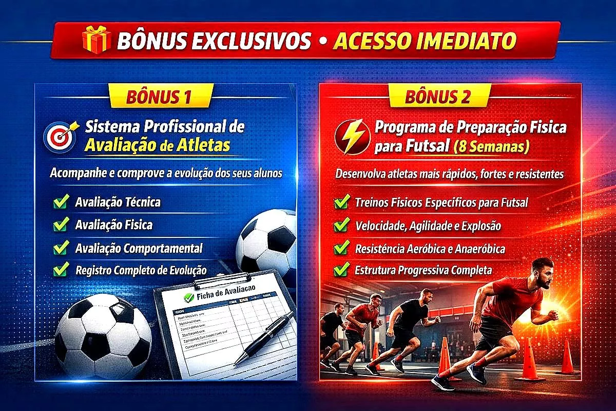 Plano de Treino Completo para Escolinhas de Futsal — 8 Semanas Prontas para Aplicar — imagem 3