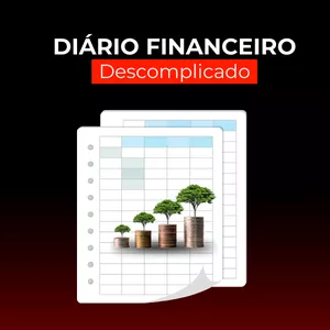Imagem de  Diário Financeiro Descomplicado criado por Casal Ipiabas na hotmart