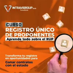 Imagen de portada para Curso online Curso Registro único de Proponentes