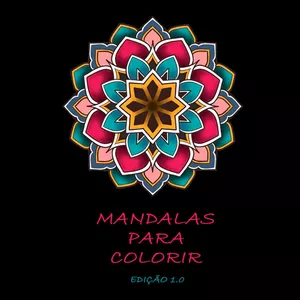 Imagem de capa para o Ebook E-book Mandalas Para Colorir v1.0