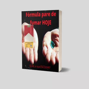 Imagem de capa para o Ebook Fórmula pare de fumar HOJE