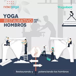 Imagen de portada para Curso online Yoga Restaurativo para Hombros – Libera tensión, recupera movilidad y fortalece desde la raíz
