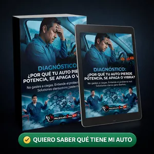 Imagen de portada para Ebook Guía práctica: Diagnóstico REAL de pérdida de potencia, apagados y vibraciones (sin cambiar piezas a ciegas)