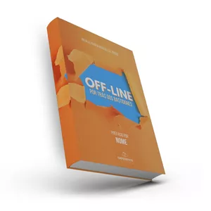 Imagem de capa para o Ebook OFF-LINE por trás dos bastidores