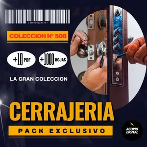 Imagen de portada para Ebook Cerrajeria | El Tesoro de la Cerrajería: La gran Colección de Ebooks  para Maestros Cerrajeros