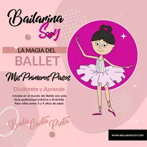 Imagen de portada para Curso online LA MAGIA DEL BALLET #1 "Mis Primeros Pasos"