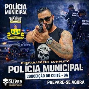 Imagem do curso 👮‍♂️ Preparatório Completo  GUARDA MUNICIPAL de Conceição do Coité - BA👮‍♂️ GCM - Instituto Óliver