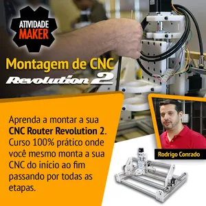 CNC Router Revolution 3 - ATIVIDADE MAKER