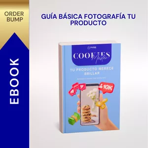 Imagen de portada para Ebook EBOOK: Aprende a fotografiar tu producto - Guía Básica Emprendedores