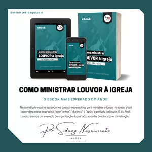 Imagem do curso EBOOK - COMO MINISTRAR LOUVOR À IGREJA