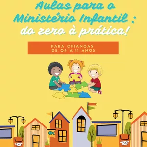 Imagem principal do produto Aulas para o Ministério Infantil: do zero à prática