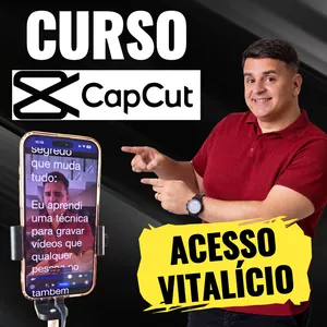 Imagem de capa para o Curso online ➡️ Edição de Vídeo no Celular + Suporte no Whatsapp + Acesso Vitalício