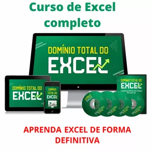 Imagem de Domínio Total do Excel criado por MAGAZINE MARCIAL LTDA na hotmart