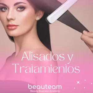 Imagen de portada para Curso online Curso Alisados y Tratamientos