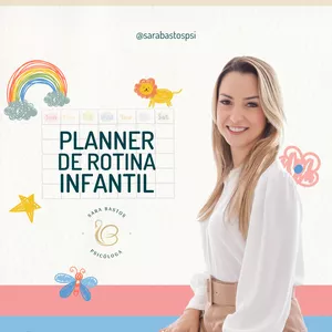 Imagem de capa para o Ebook Pack de Planner de Rotina Infantil