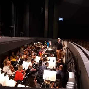 Imagen de portada para Curso online Técnica de Dirección Orquestal para Instrumentistas: Dominando la Batuta