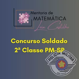 Imagem de capa para o Serviço online Mentoria de Matemática Concurso Soldado PM-SP