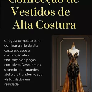 Imagem de capa para o Ebook A Arte da Alta Costura  