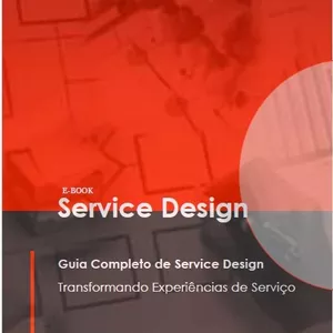Imagem de capa para o Ebook Service Desing - Guia Completo de Service Design