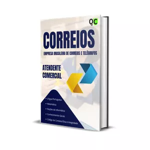 Imagem de capa para o Curso online Apostila Correios - Agente de Correios - Atendente Comercial - Versão Impressa