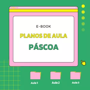 Imagem de capa para o Ebook PÁSCOA - IDEIAS DE PLANOS DE AULA