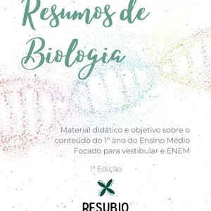 Imagem de capa para o Ebook Resumos de Biologia
