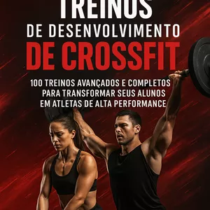 Imagem de capa para o Ebook Os 100 melhores treinos de desenvolvimento de Crossfit