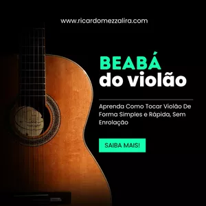 Imagem de capa para o Curso online Método BEABÁ do Violão - Vitalício