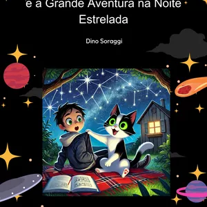 Imagem de capa para o Ebook Caos Alfredo e a Grande Aventura na Noite Estrelada.