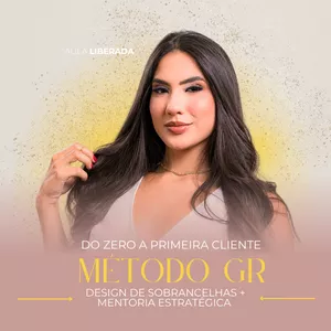 Imagem de capa para o Curso online GR PRO – Formação Completa em Sobrancelhas