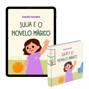 Imagem de capa para o Ebook Videolivro Julia e o Novelo Mágico + Bônus