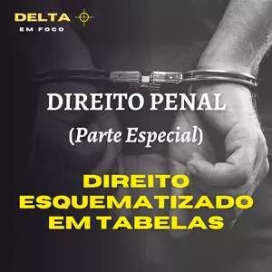 Imagem de capa para o Ebook DIREITO ESQUEMATIZADO EM TABELAS (PENAL ESPECIAL)