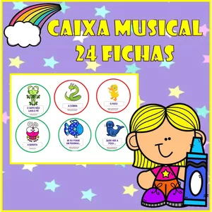 Imagem de capa para o Ebook CAIXA MUSICAL 