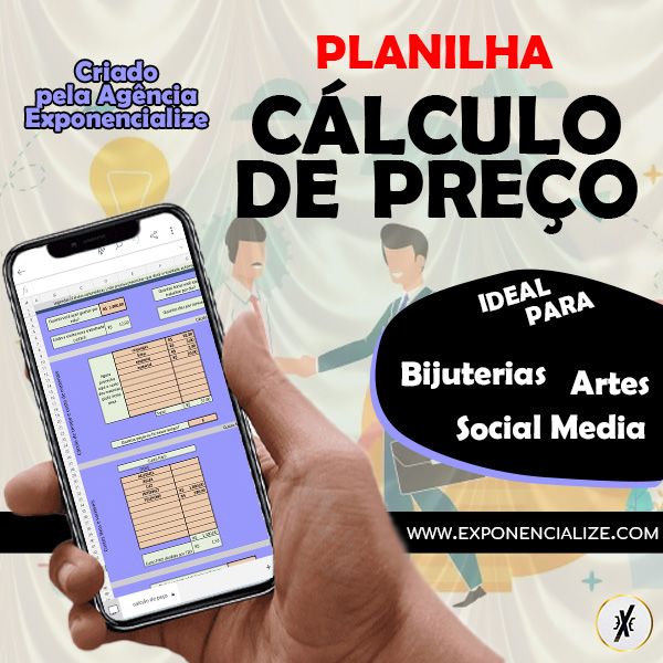 Imagem do curso Planilha - Cálculo de preço - Artesões de Bijuterias