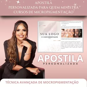 Imagem de capa para o Ebook Técnicas Avançadas de Micropigmentação: Apostila de Ensino para Professores