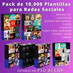 Imagen de portada para Ebook Plantillas de diseño para redes sociales: posts, reels, carrusels