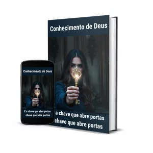 Imagem de capa para o Ebook Conhecimento de Deus é a chave que abre portas