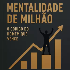 Imagem de capa para o Ebook Mentalidade de Milhão: O Código do Homem que  Vence