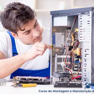 Imagem do curso Curso de Montagem e Manutenção de PC