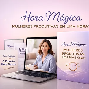 Imagem de Hora Mágica – Mulheres Produtivas em Uma Hora criado por Darliane Bruna Ribeiro Lobato na hotmart