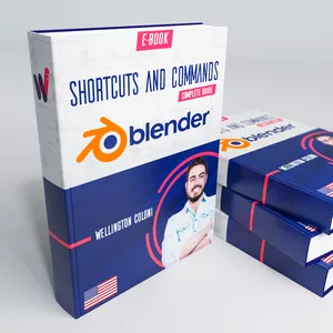 Imagem principal do produto Complete guide | Shortcuts and commands in Blender
