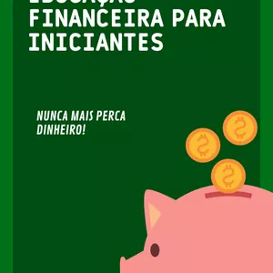 Imagem de capa para o Ebook Educação financeira para iniciantes