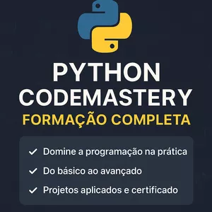 Imagem do curso Python CodeMastery – Formação Completa 
