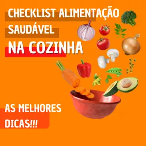 Imagem de capa para o Ebook CheckList Alimentação Saudável