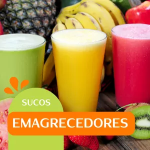 Imagem de capa para o Ebook SUCOS EMAGRECEDORES