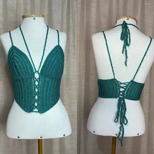 Imagem de capa para o Curso online Corset de Crochê Angel
