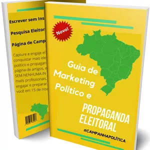 Imagem principal do produto Eleição 2022 - NOVO Guia Completo de Marketing Político e Propaganda Eleitoral para Campanha de Deputado(a) Estadual - Federal