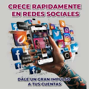 Imagem de capa para o Curso online CRECE RAPIDAMENTE EN REDES SOCIALES